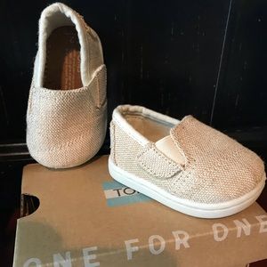 Toms baby shoes- Brand New